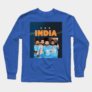 Team India Cricket players Long Sleeve T-Shirt